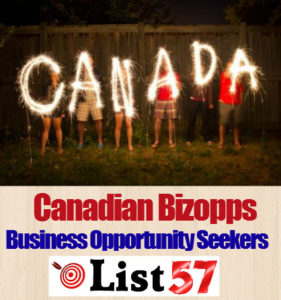 Canadian Bizopps Business Opportunity Seekers List57