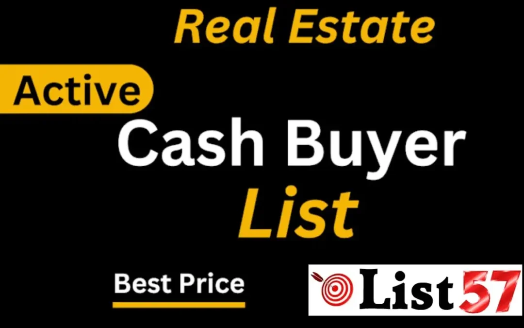 Cash Buyer Lists – Verified Real Estate Investors & Buyers