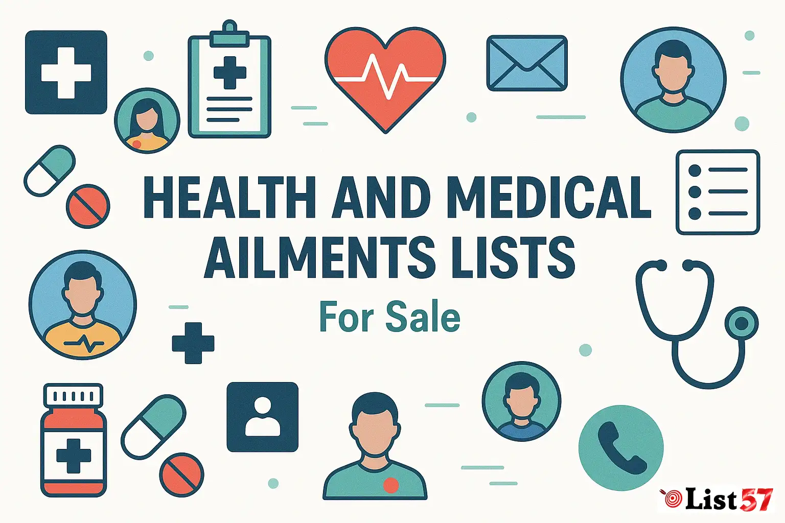 Health and Medical Ailments Lists For Sale List57