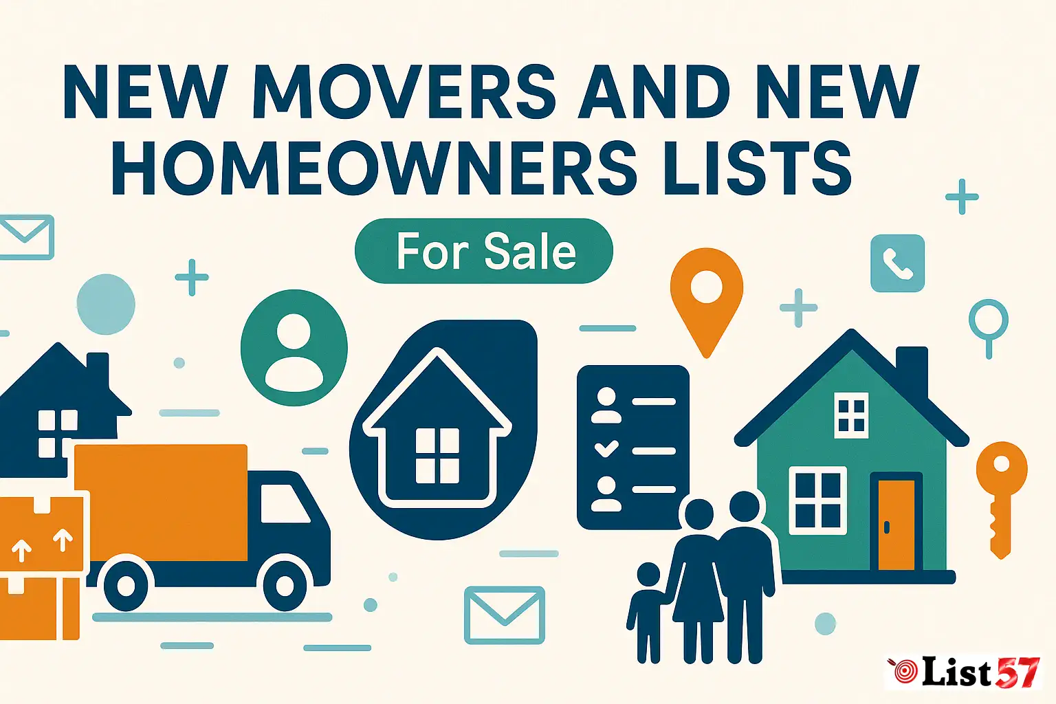 New Movers and New Homeowners Lists For Sale List57